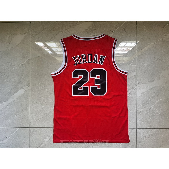 Camiseta Chicago Bulls Michael Jordan #23 Mitchell & Ness 1997-98 Rojo